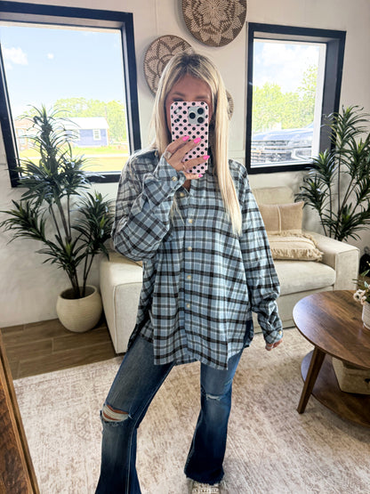 Cozy Check Plaid Flannel Shirt
