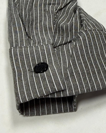 Midnight Lines Button Up Top