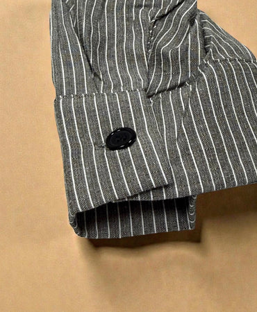 Midnight Lines Button Up Top