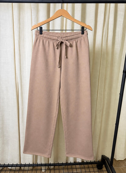 Comfy Flow Wide-Leg Fleece Pants