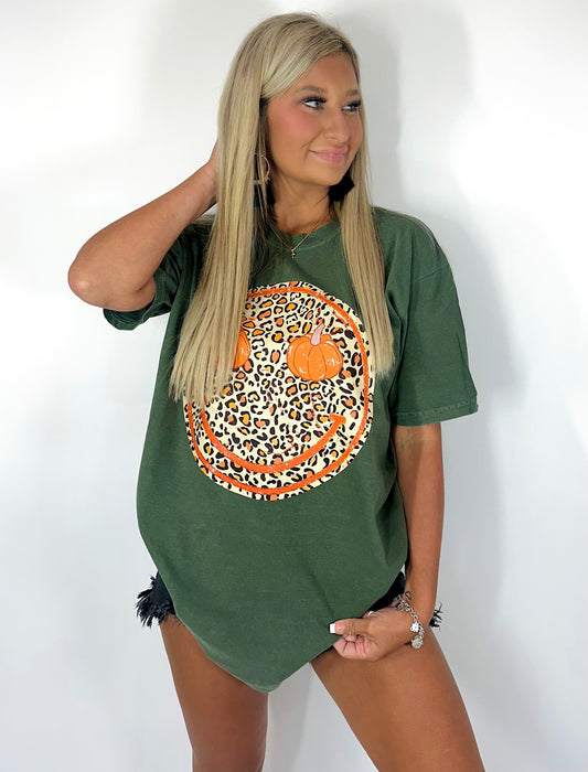 Wild Happy Pumpkin Graphic Top