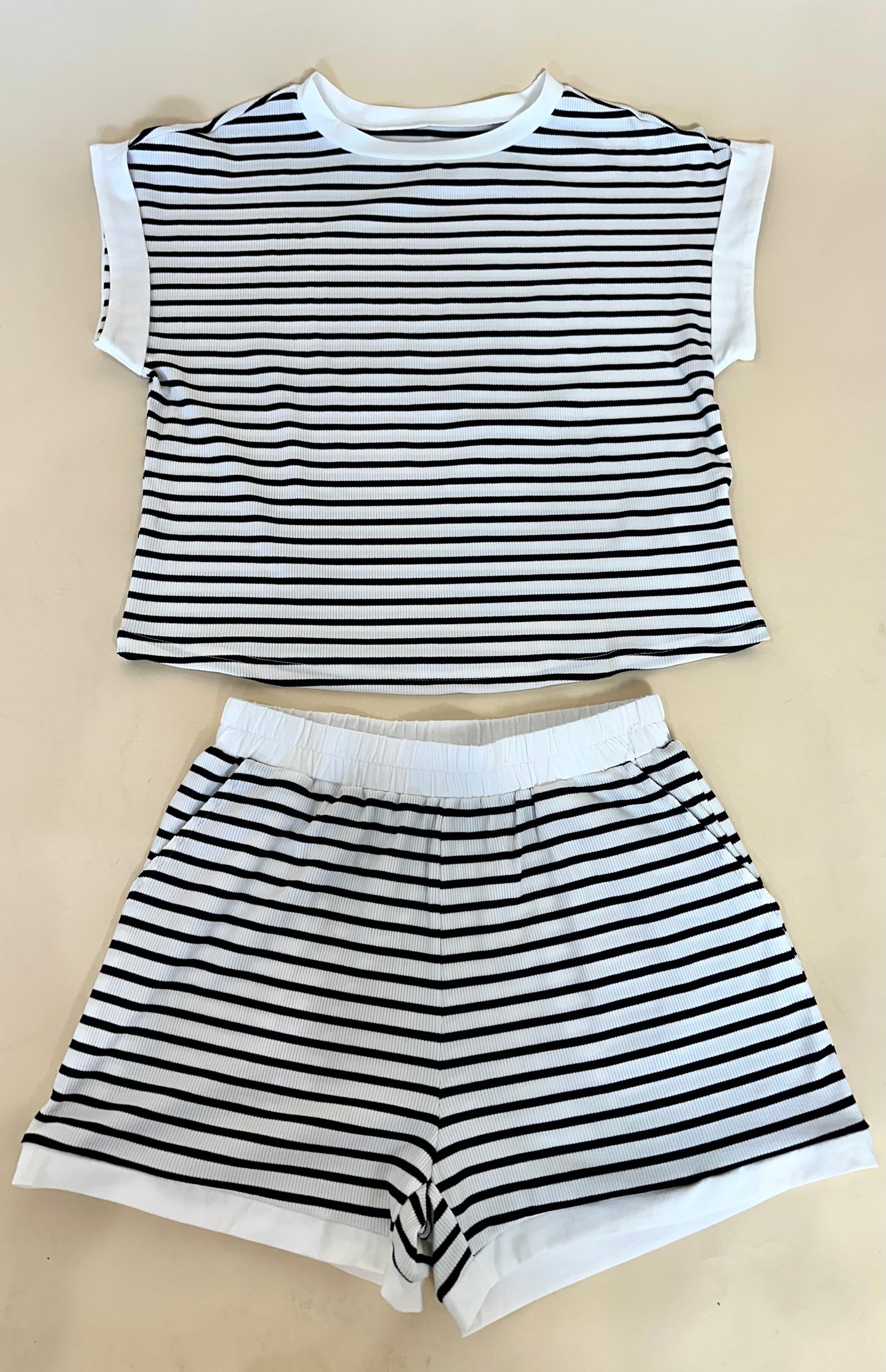 The Right Direction Stripe Two Piece Set