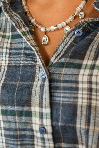 Aspen Plaid Button-Up
