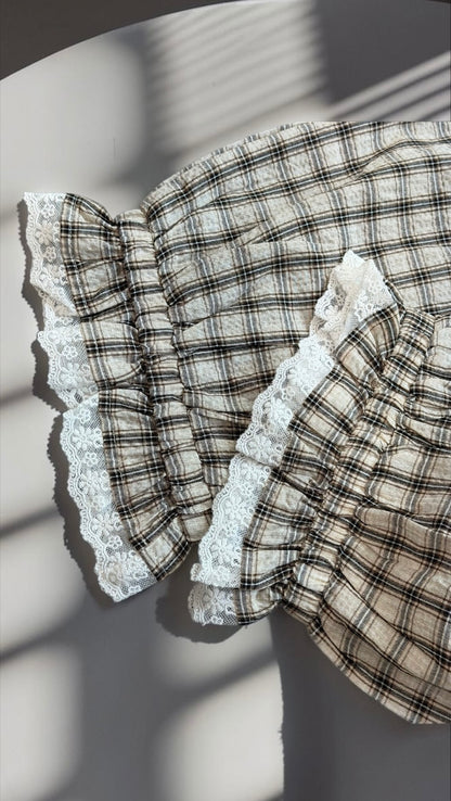 Cozy Checkmate Balloon Pants