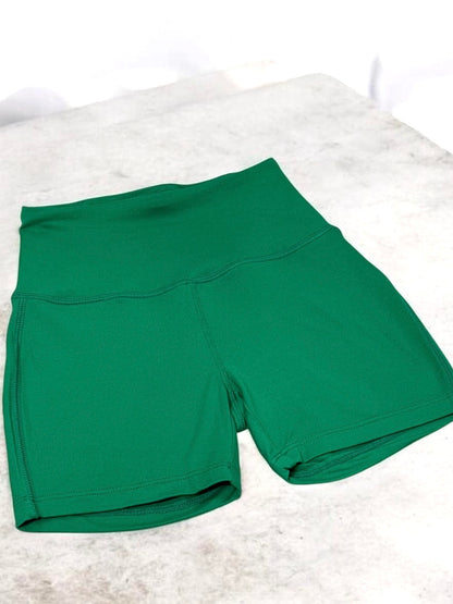 Soft Flex Wide‑Band Biker Shorts