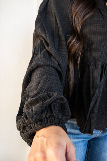 Celine Tie-Front Blouse Top