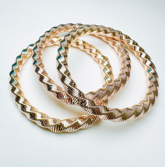 Juliet Stretchy Rose Gold Bracelet