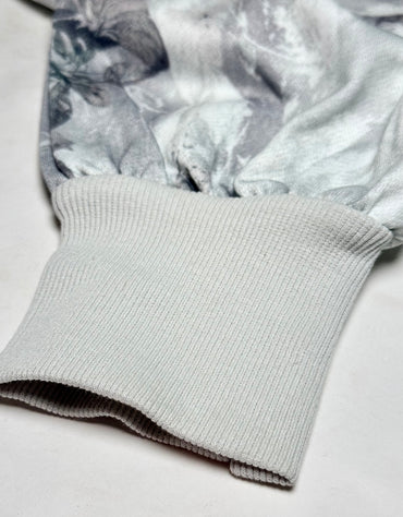 Driftwood Exposed Seam Sweatshirt Top