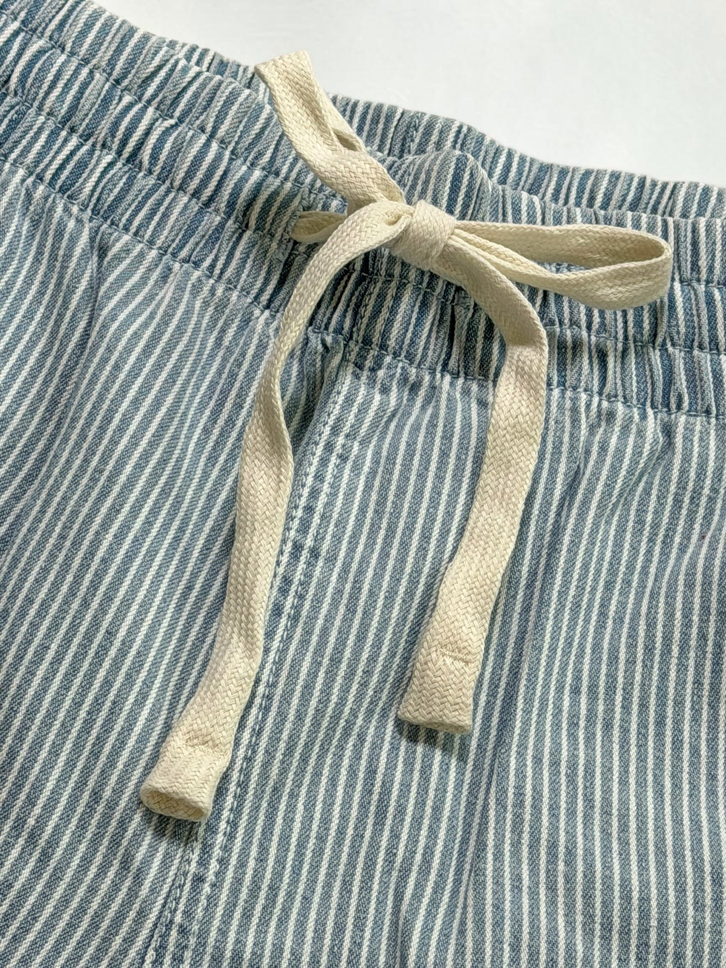 Sky Blue Casual Denim Shorts