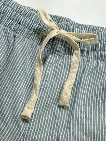 Sky Blue Casual Denim Shorts