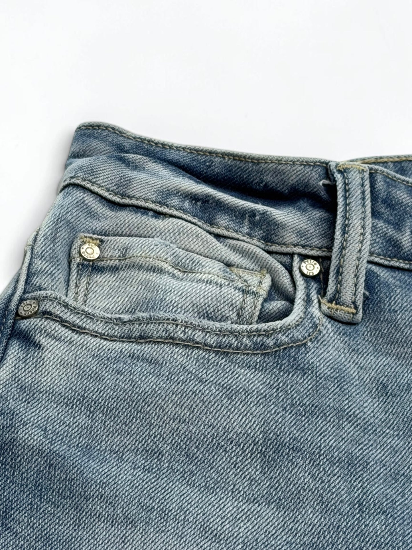 Hazel High‑Rise Palazzo Jeans