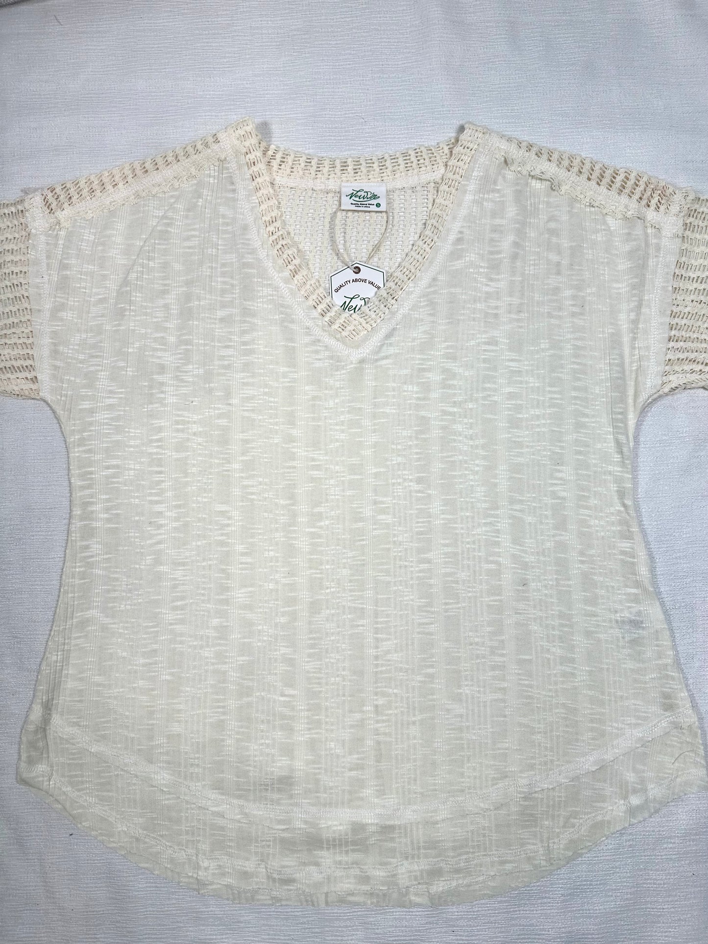 Oversized Contrast Comfy Knit Top