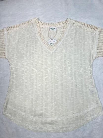 Oversized Contrast Comfy Knit Top