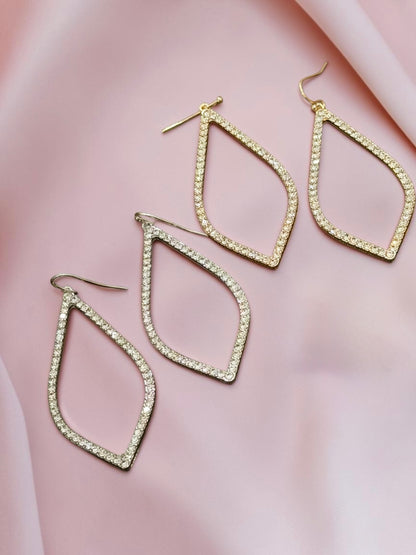 Radiant Drop Dangle Earrings