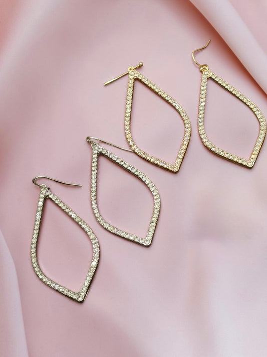 Radiant Drop Dangle Earrings