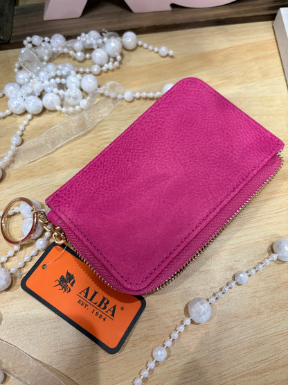 Pink Travel Wallet