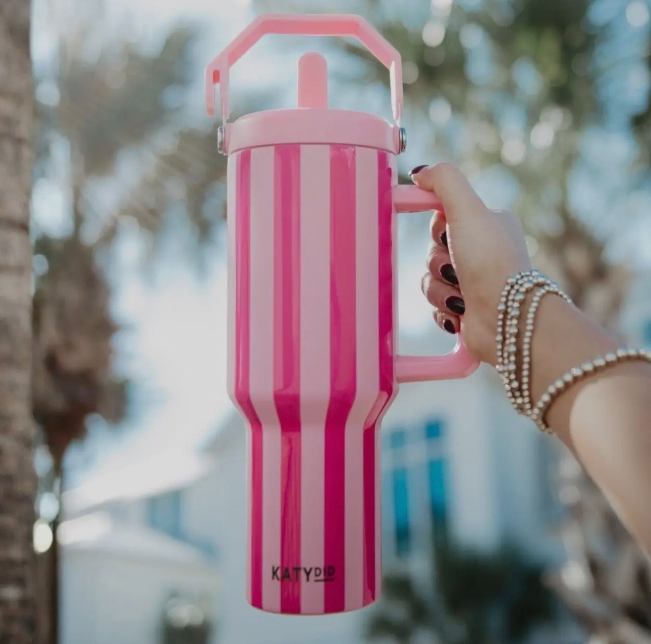Two Toned Pink Tumbler