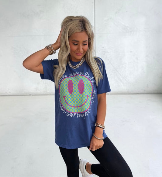 Summertime Smiles Graphic T-shirt