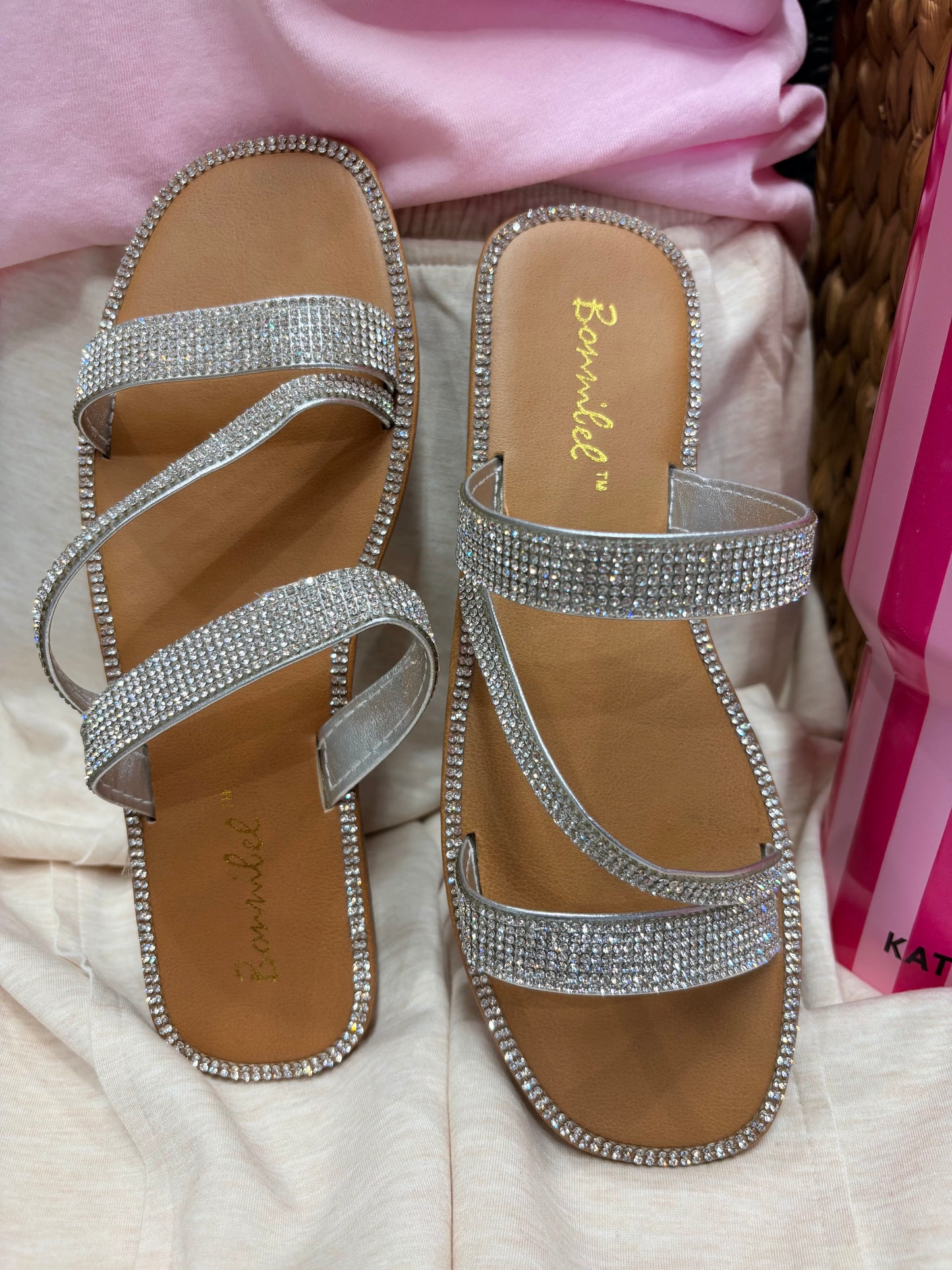 Basic Bling Strap Sandal