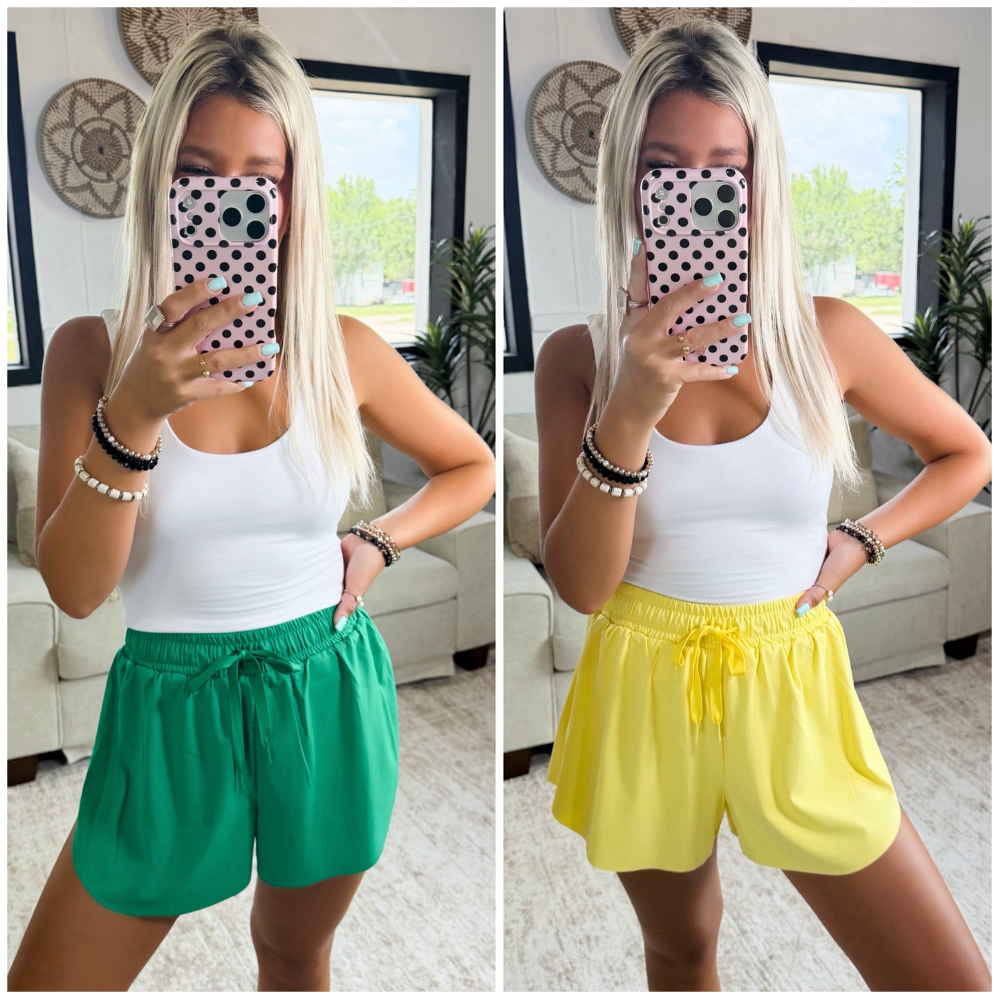 Active Crossover Lined Shorts
