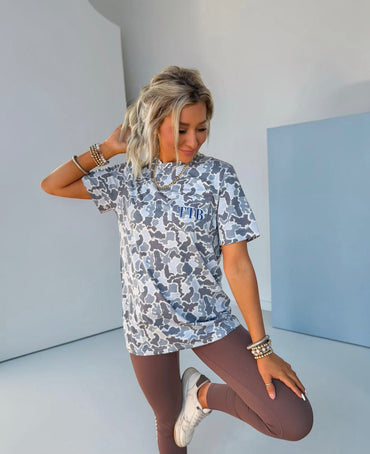 TTB Blue Camo Graphic T-shirt