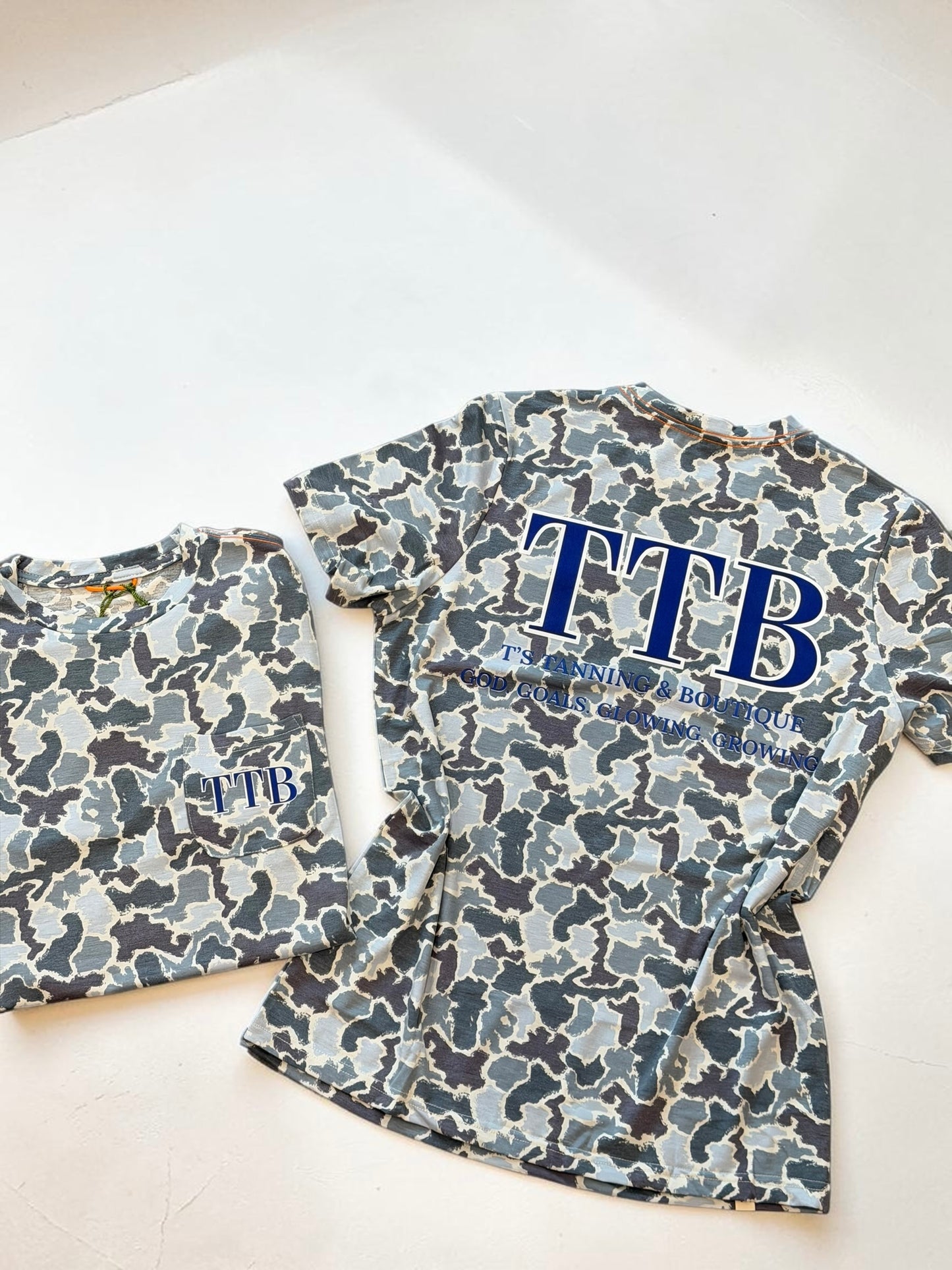 TTB Blue Camo Graphic T-shirt