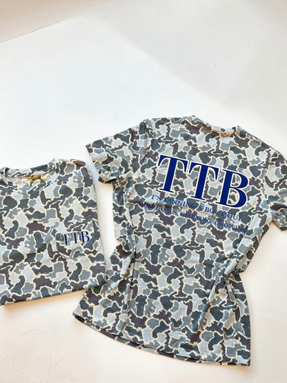 TTB Blue Camo Graphic T-shirt
