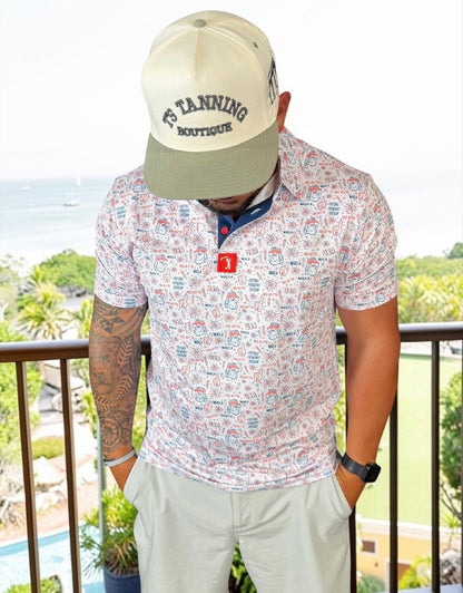 'Merica Free A'F Polo Shirt
