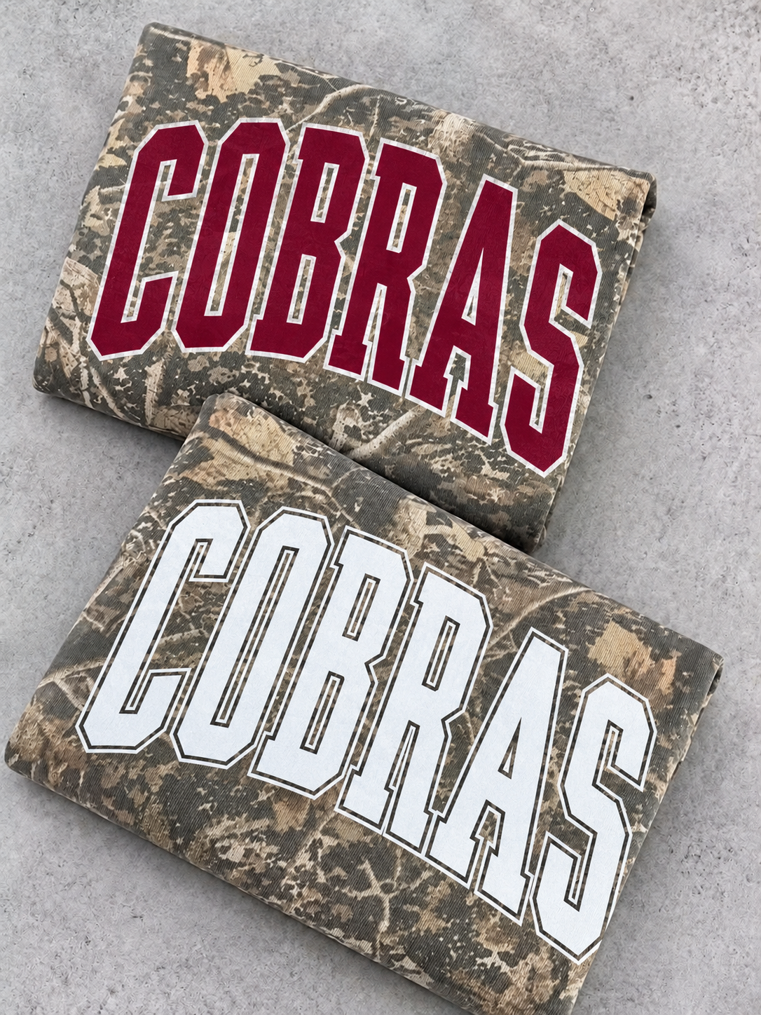 PRE-ORDER Youth Camo COBRAS Hoodie