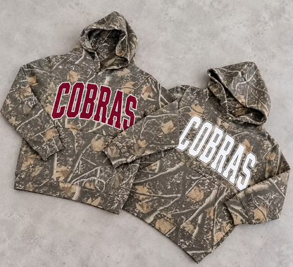 PRE-ORDER Youth Camo COBRAS Hoodie
