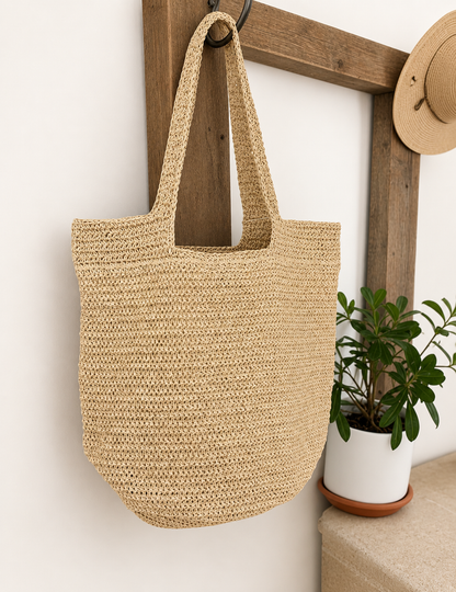 Woven Essentials Beach Tote