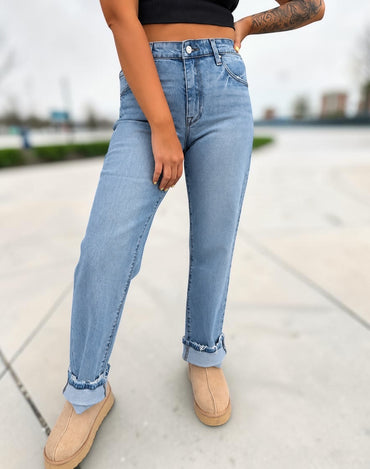 Tenley Baggy Straight Leg Jeans