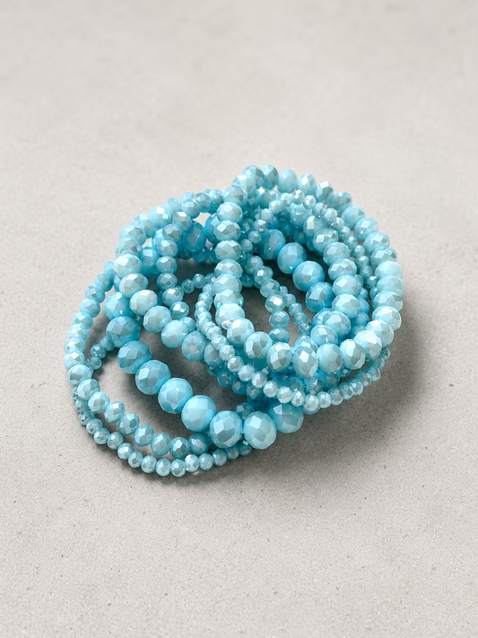 Blue Wave Bracelet Set