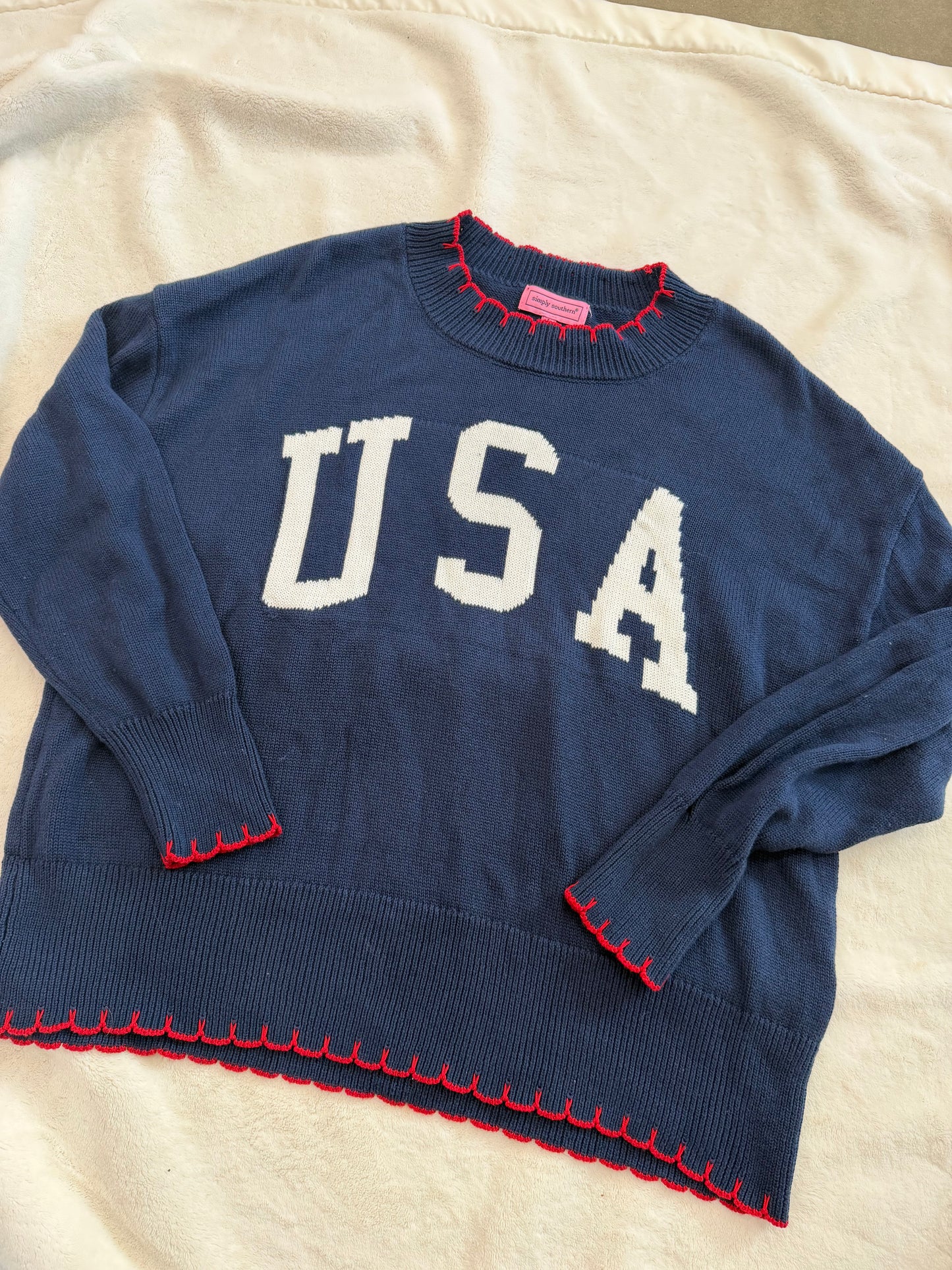 USA sweater Large