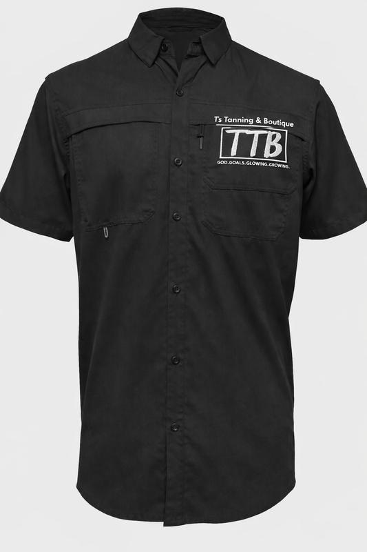 PRE- ORDER Mens TTB Logo Button Up