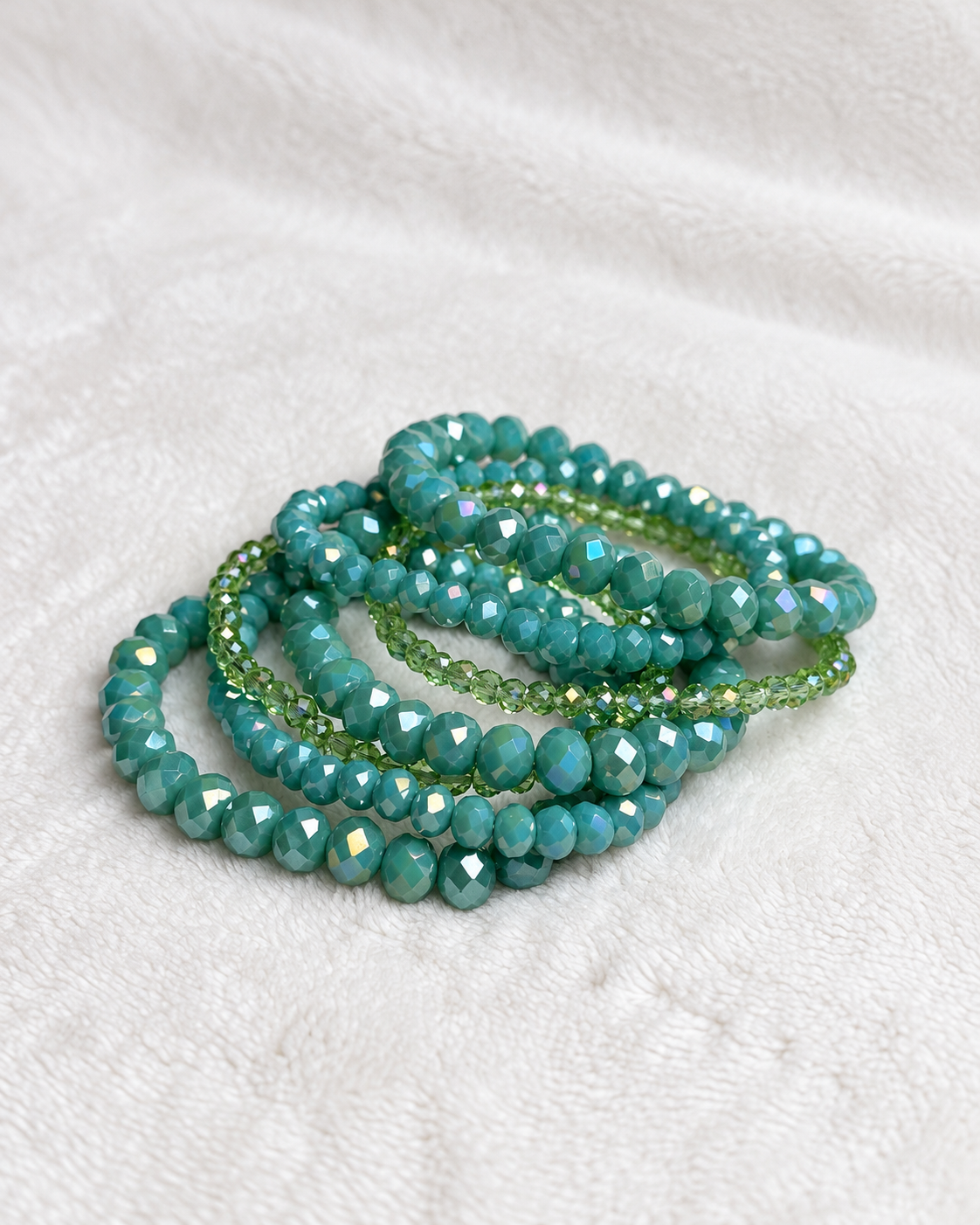 Tidal Wave Beaded Bracelet Set