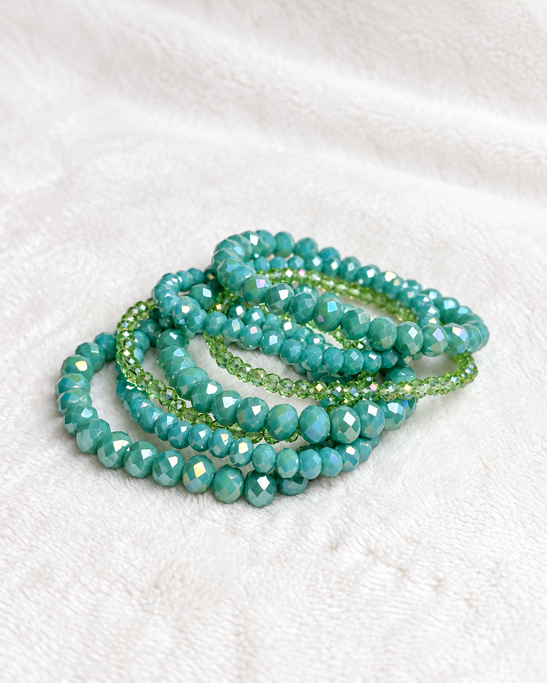 Tidal Wave Beaded Bracelet Set