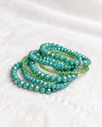 Tidal Wave Beaded Bracelet Set