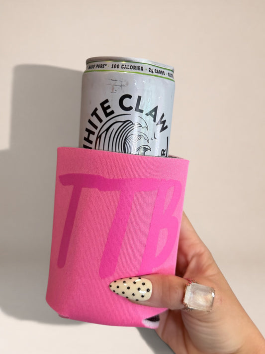 Pink on Pink TTB Can Holder
