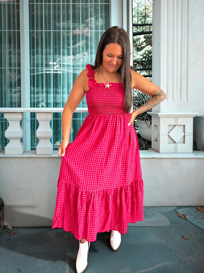 Plaid Daydream Sundress