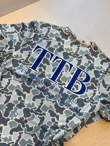 TTB Blue Camo Graphic T-shirt