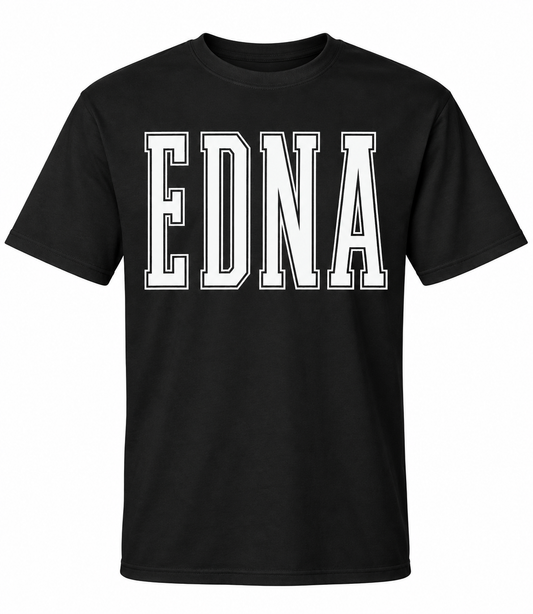 Black & White EDNA Dri-Fit Graphic Tee