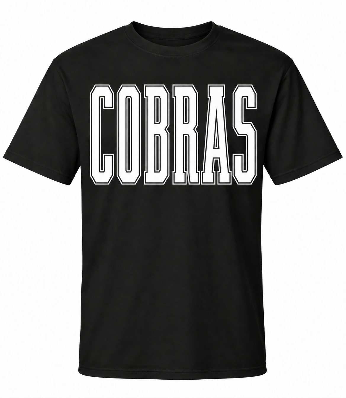 PRE-ORDER Black COBRAS Dri-Fit Graphic Tee