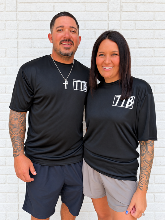 TTB Black & White DriFit T-shirt