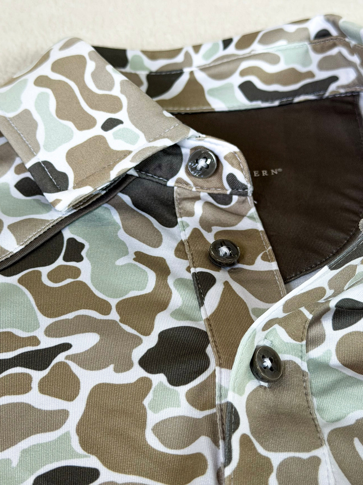 Youth Camo Polo Shirt