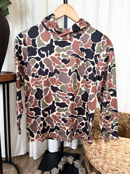 Youth Camo Soft Hoodie