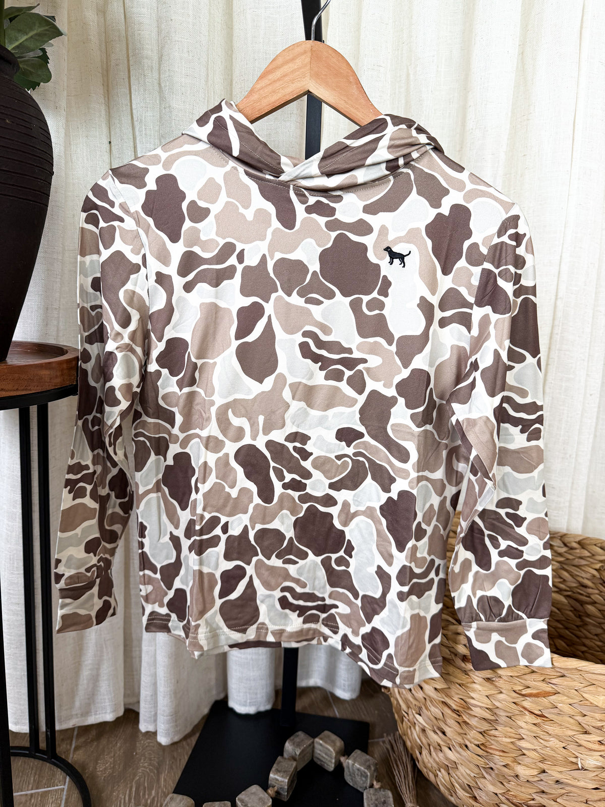 Youth Camo Soft Hoodie