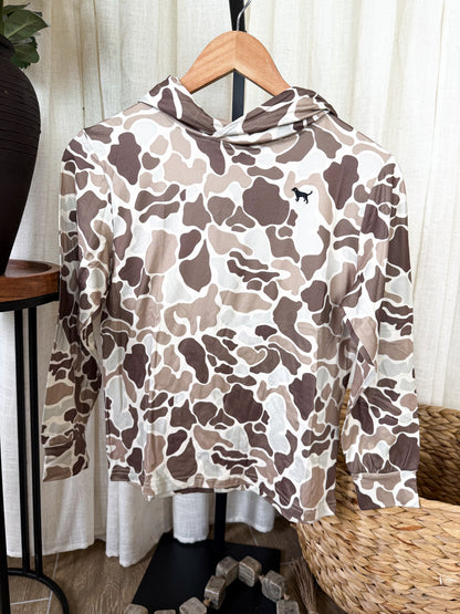 Youth Camo Soft Hoodie