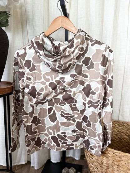 Youth Camo Soft Hoodie